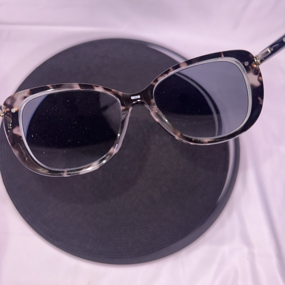 CHELSEA MORGAN CMS20203 BLACK TORT WOMEN AUTHENTIC FULL RIM EYEGLASSES